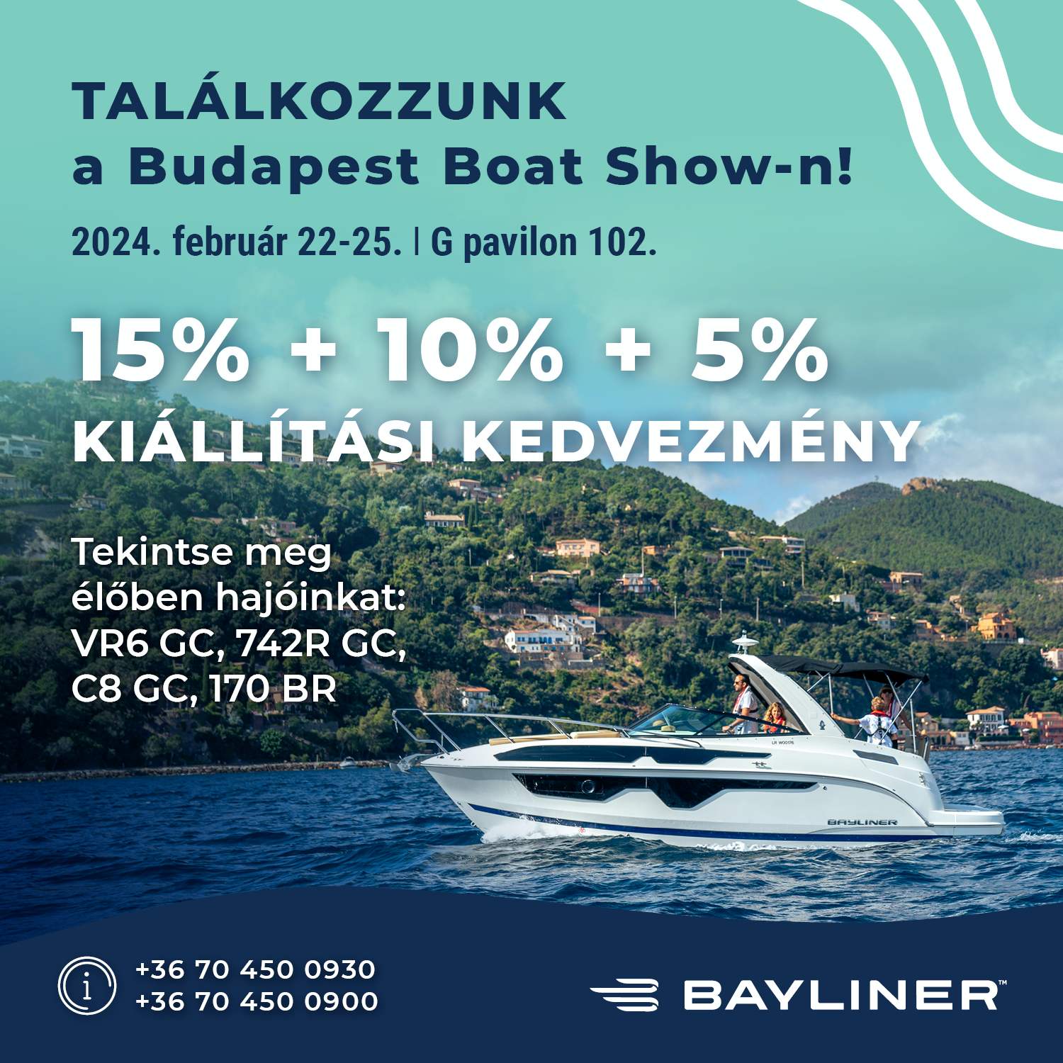 Bayliner Budapest Boat Show