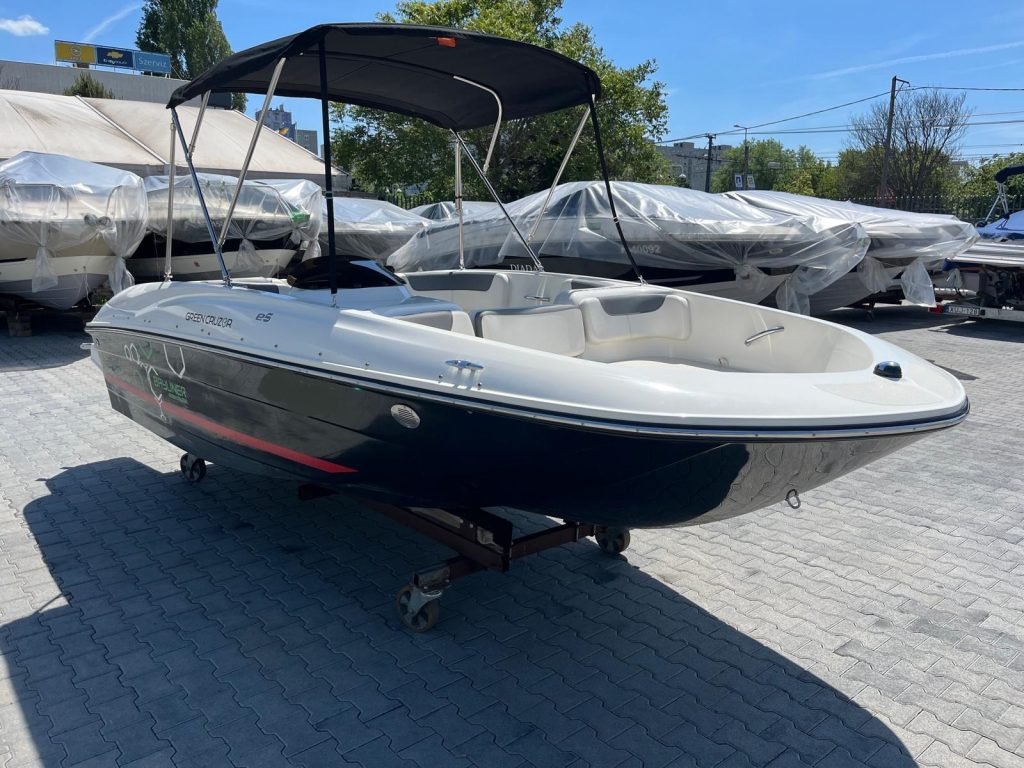 Bayliner E5 greencruzer használt elektromos hajó eladó