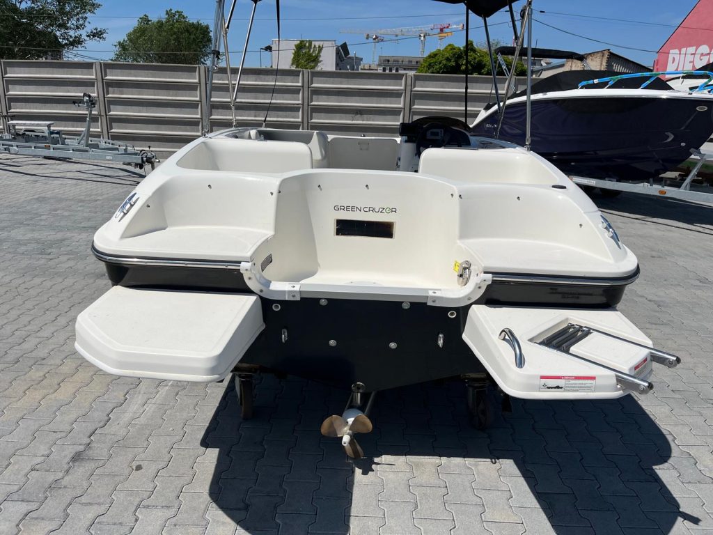 Bayliner E5 greencruzer használt elektromos hajó eladó
