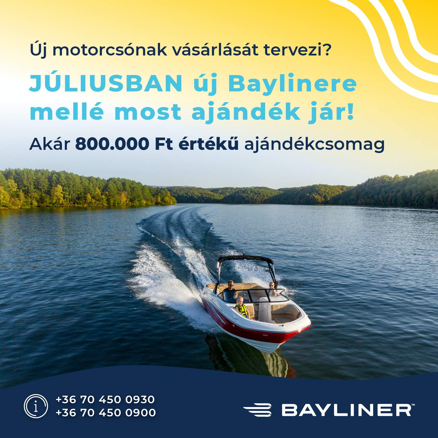 Bayliner - Motorcsónak akció